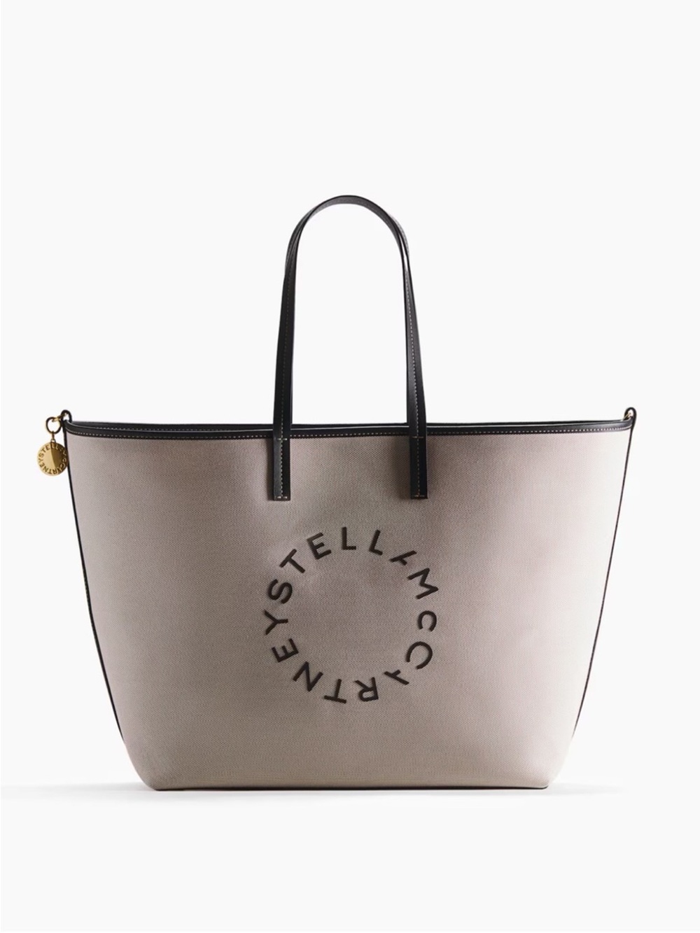 Stella McCartney Large Canvas Tote Bag Beige x H&M